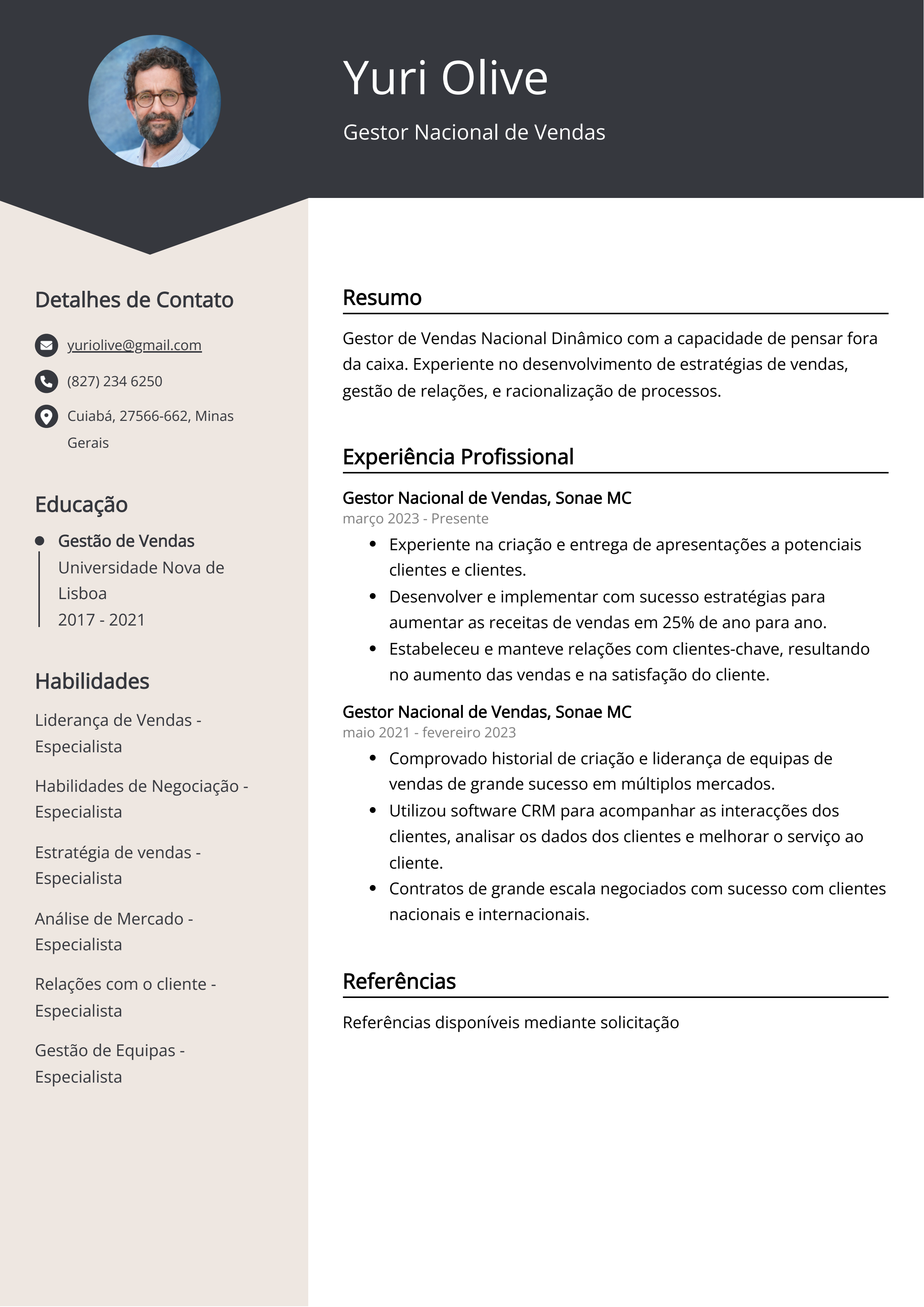 Criar CV