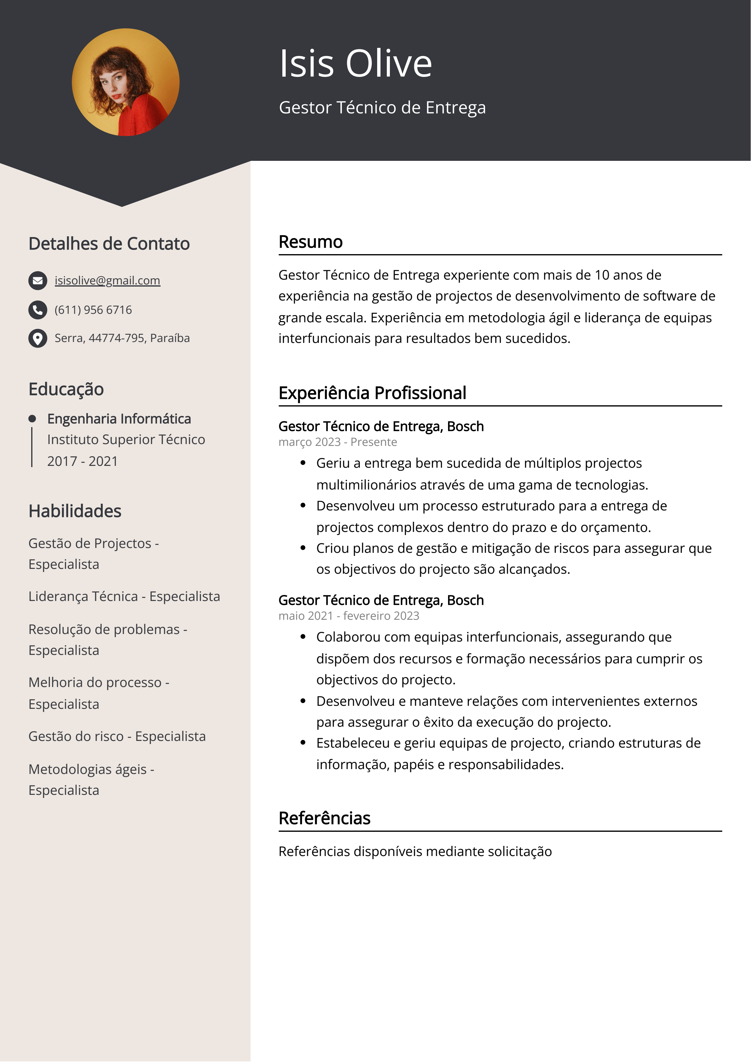 Criar CV