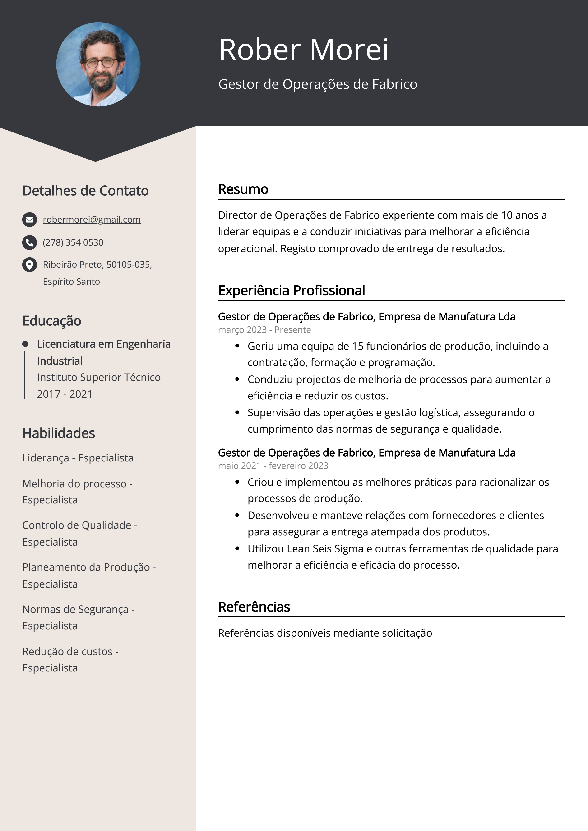 Criar CV