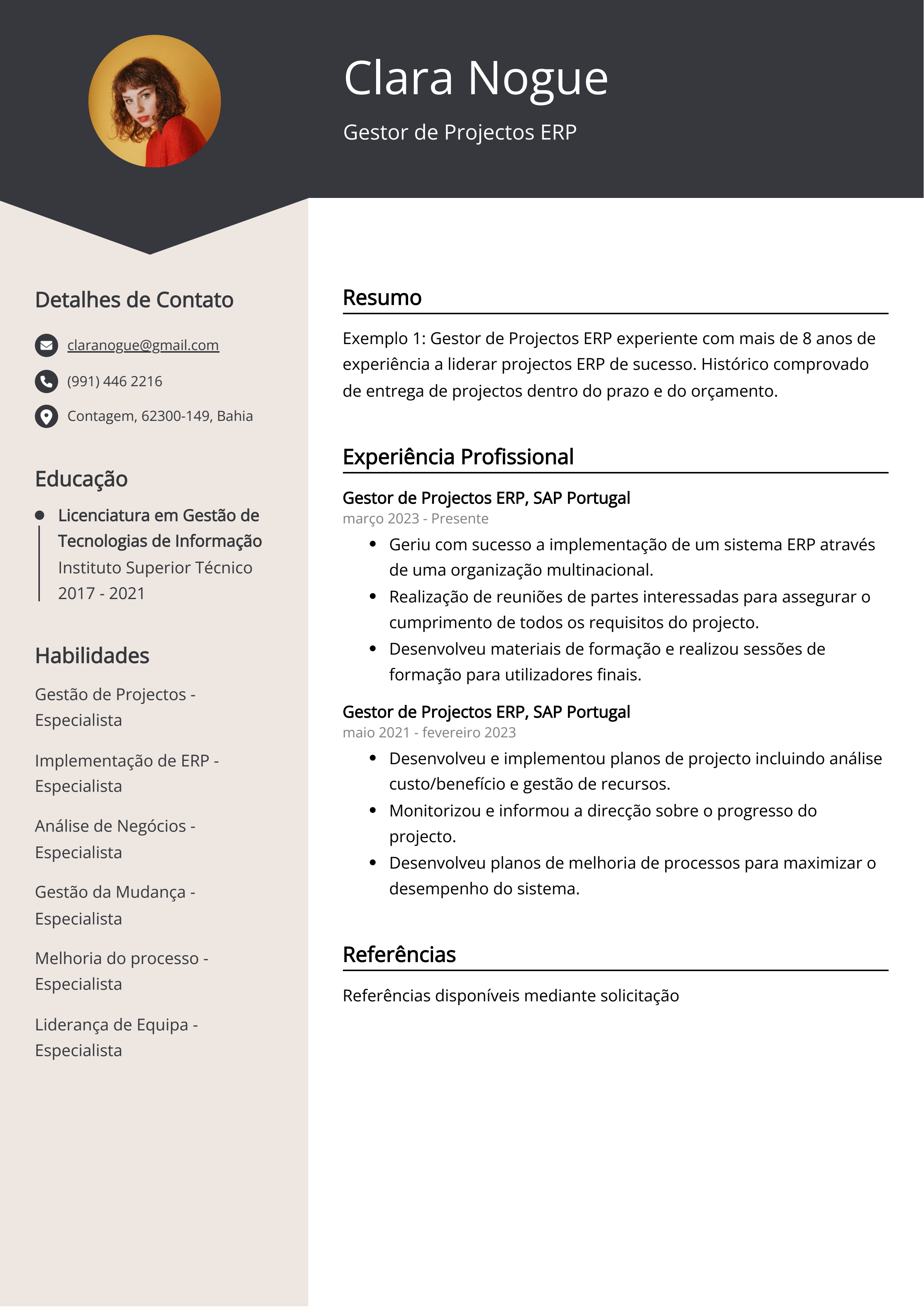 Criar CV