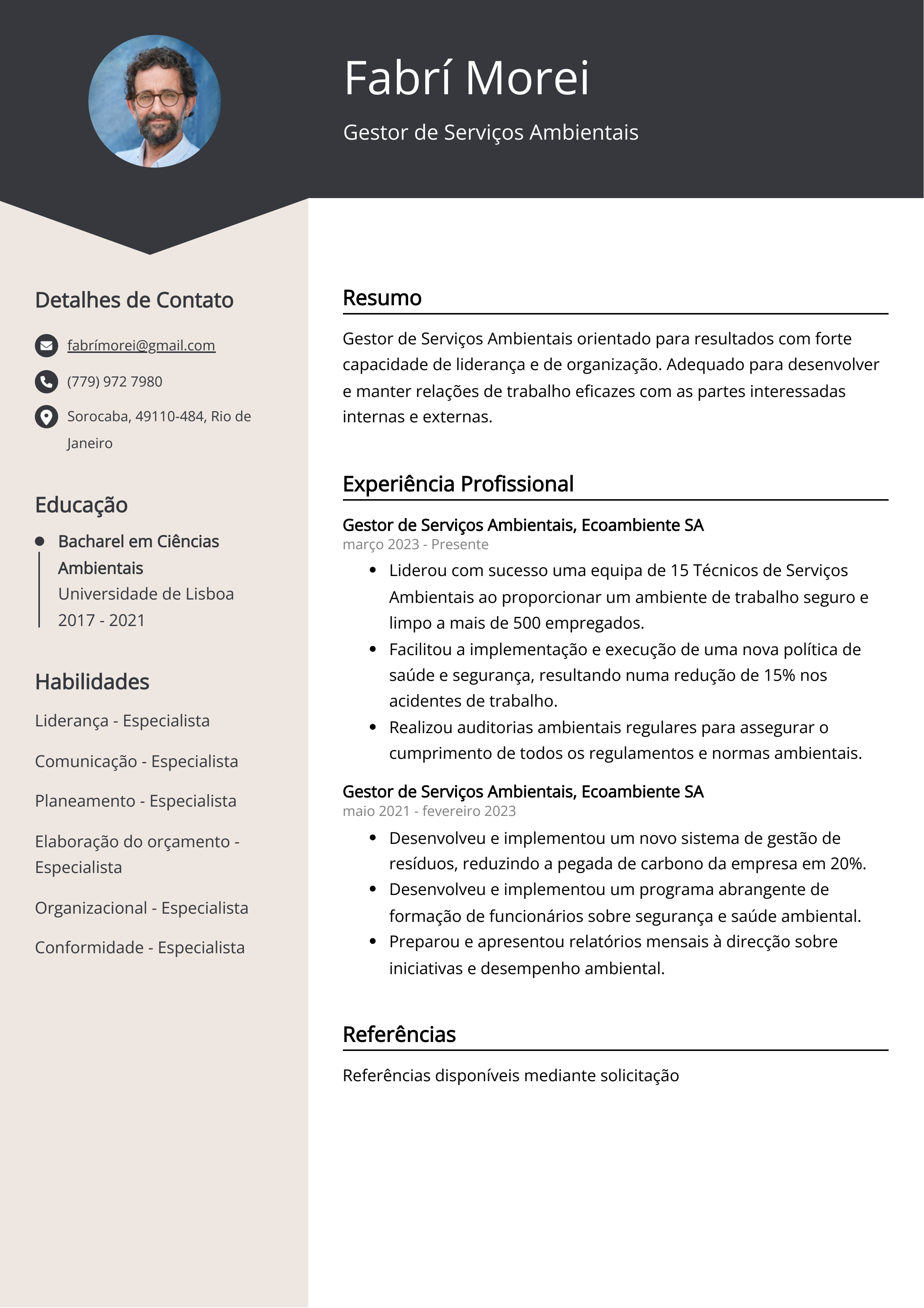 Criar CV