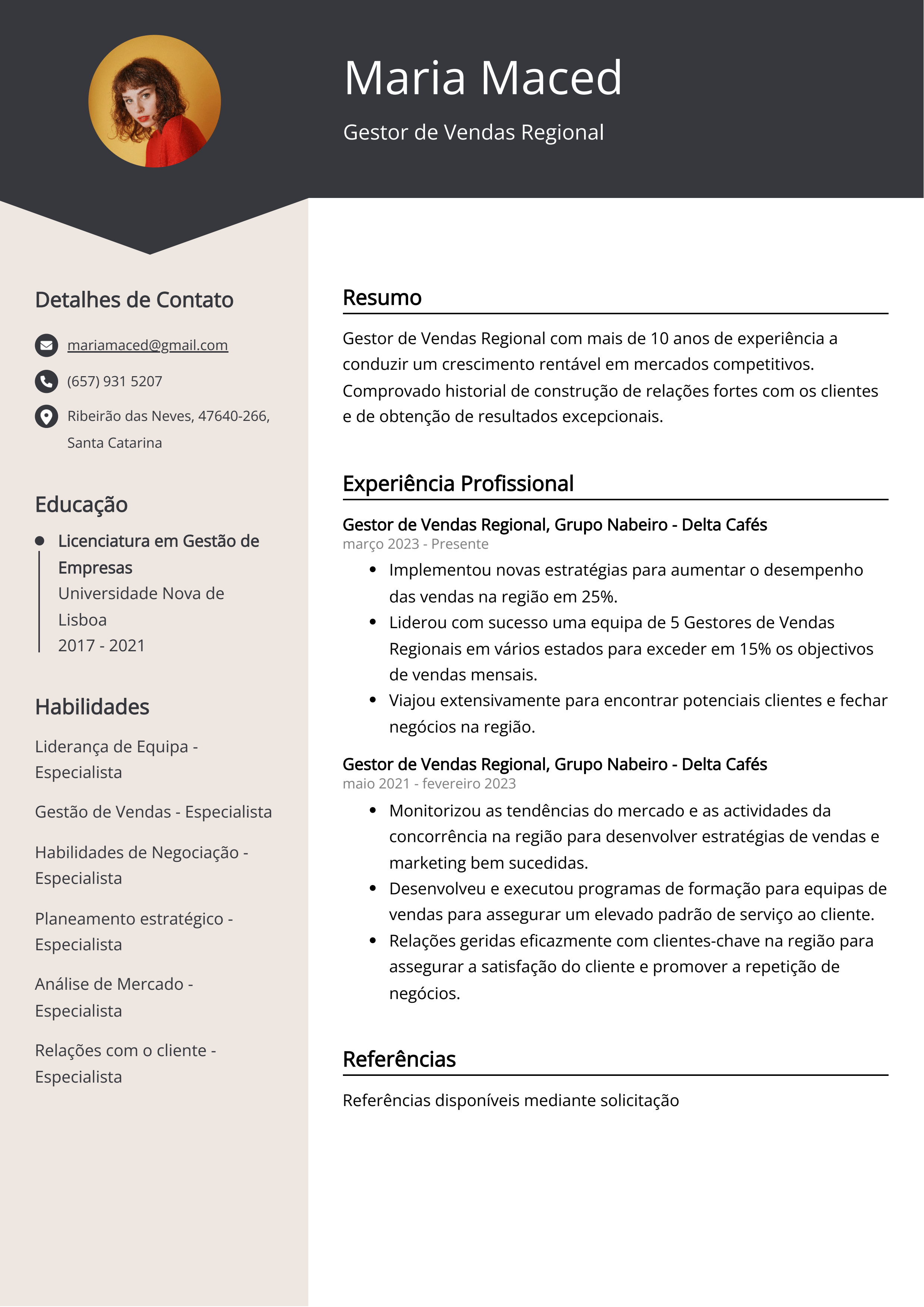 Criar CV