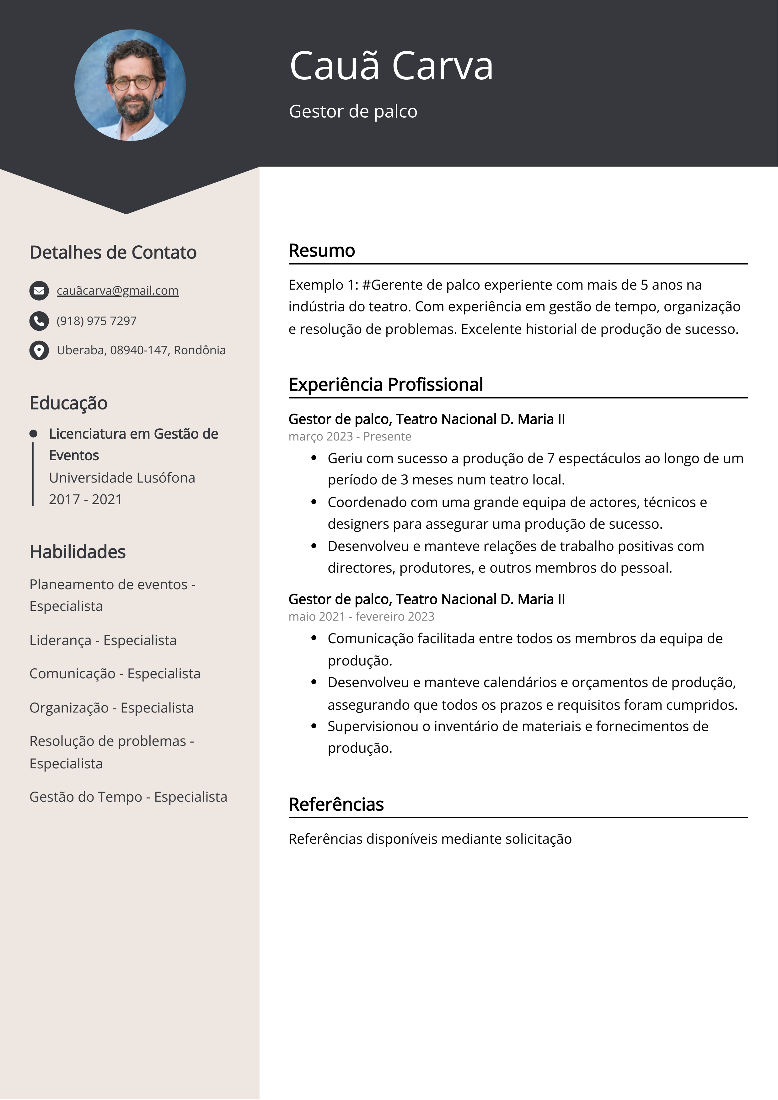 Criar CV