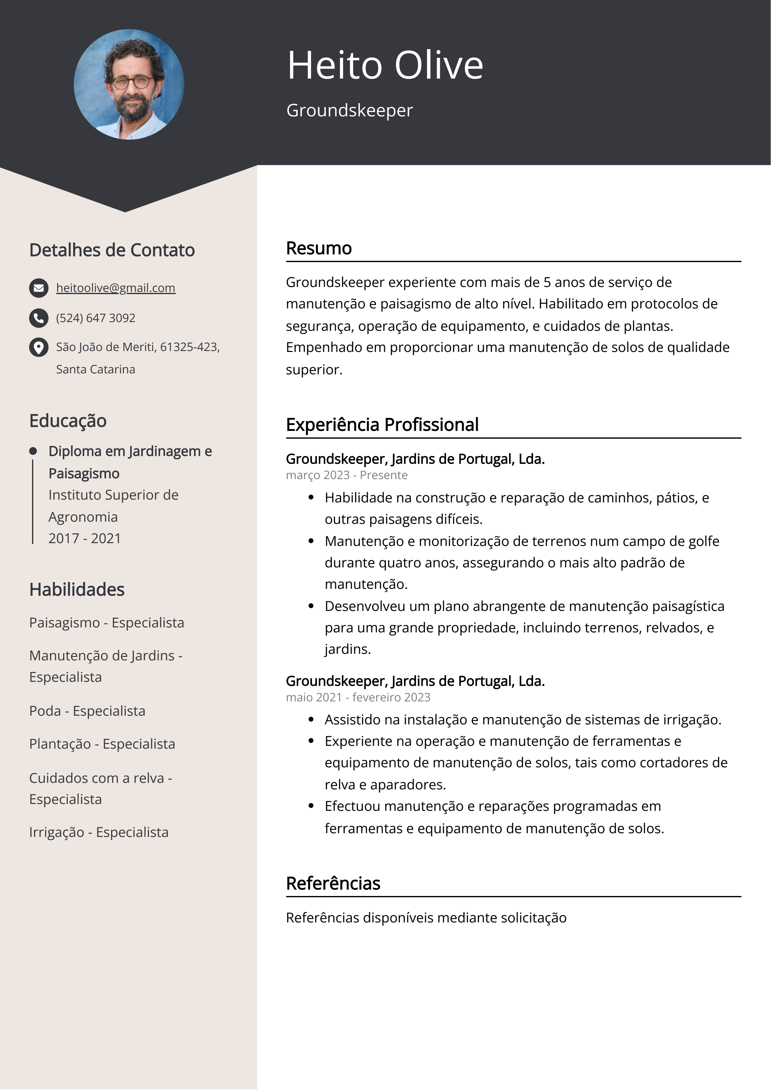 Criar CV