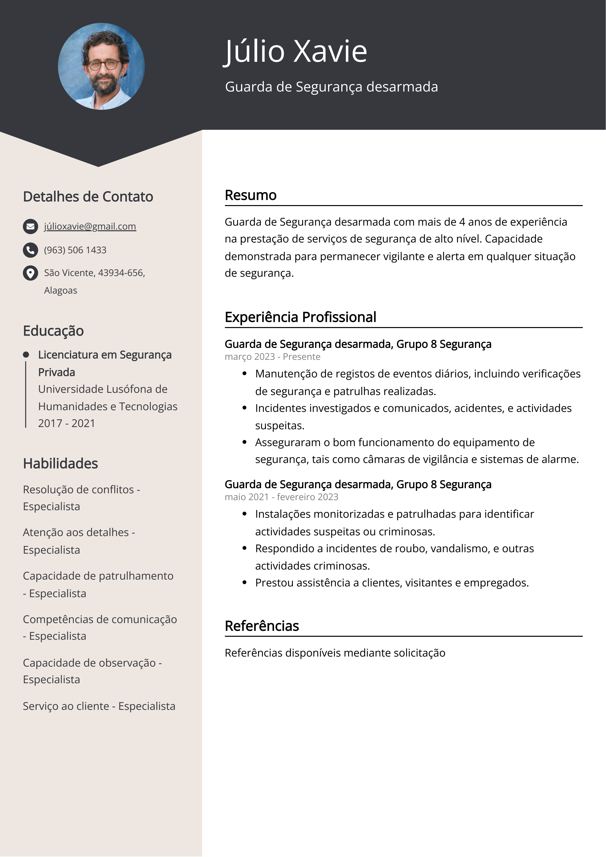 Criar CV