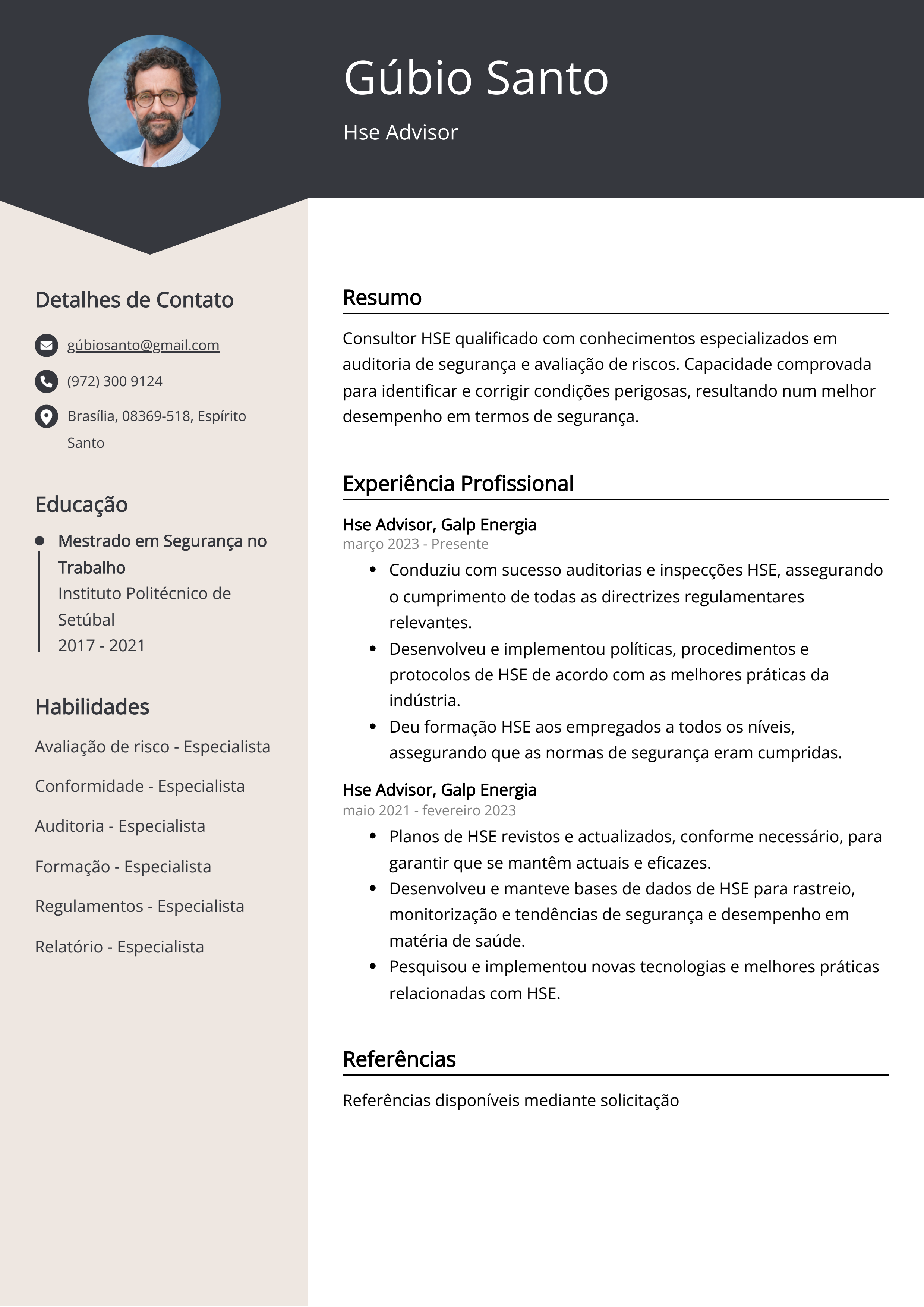 Criar CV