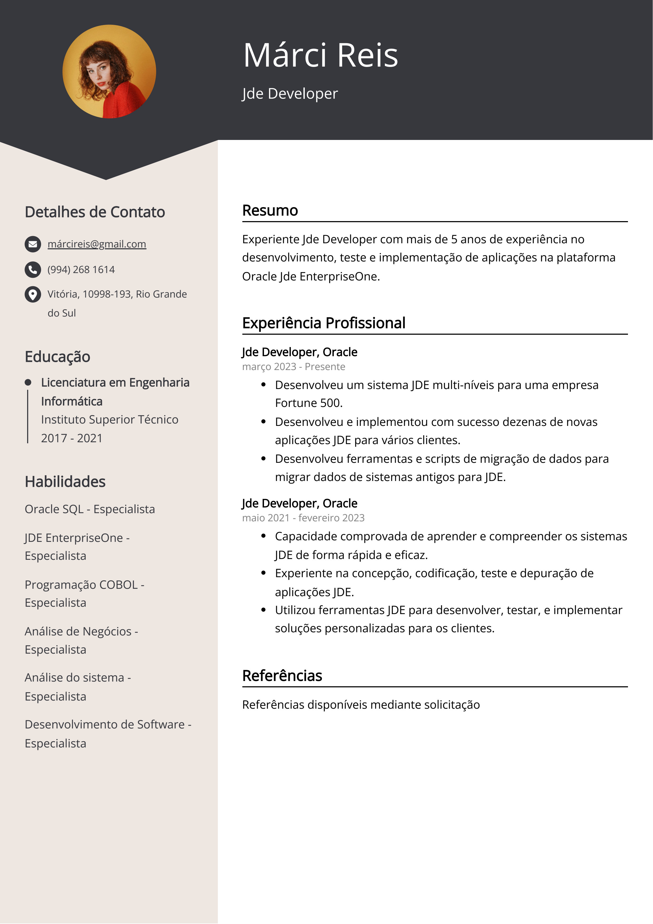 Criar CV