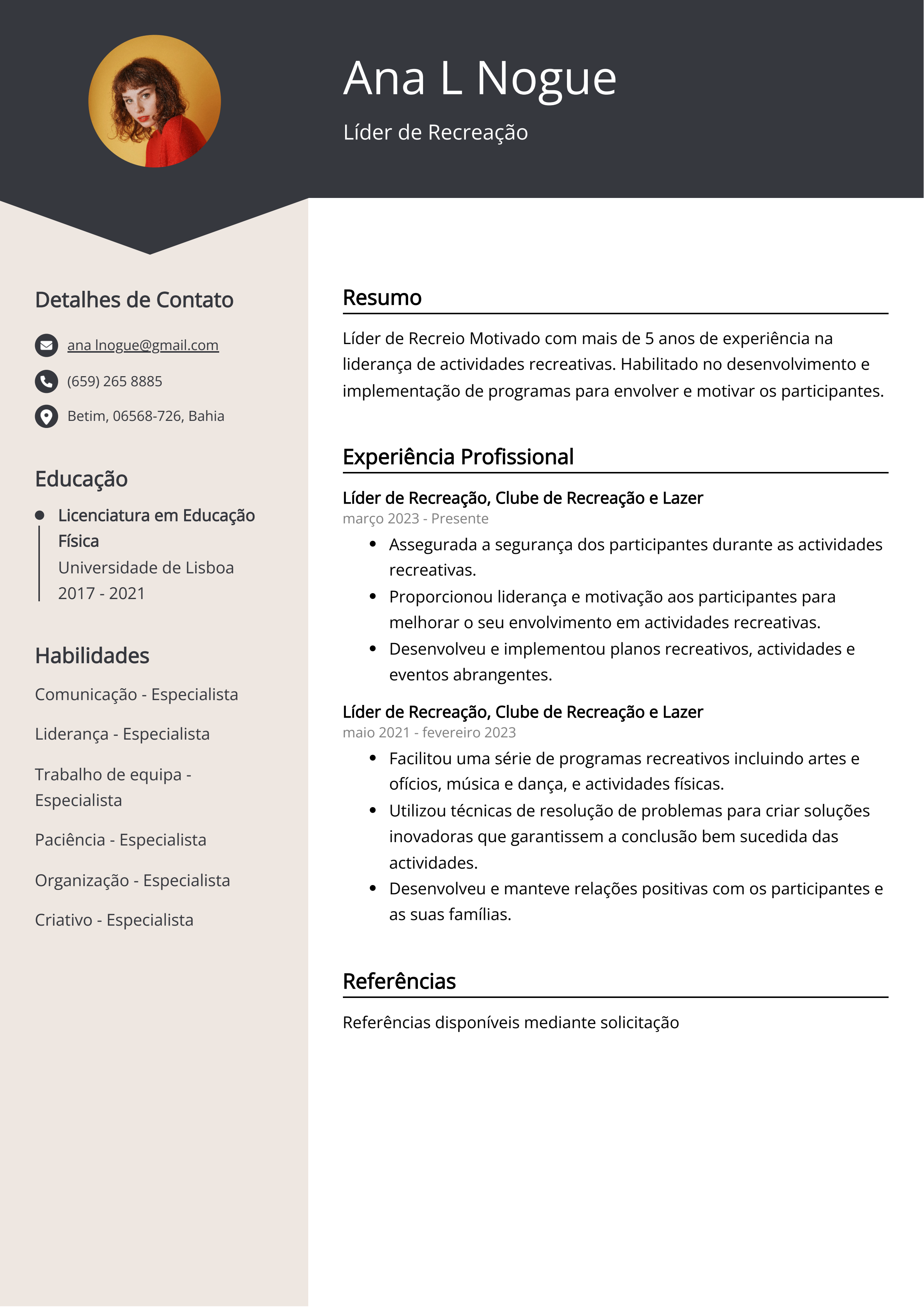 Criar CV