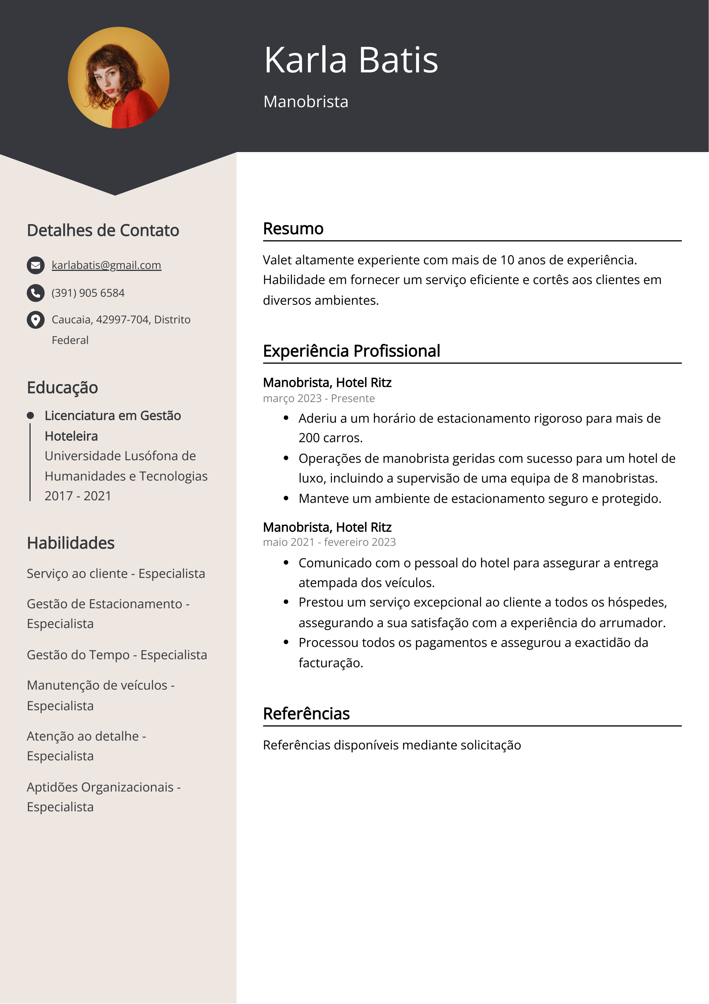 Criar CV