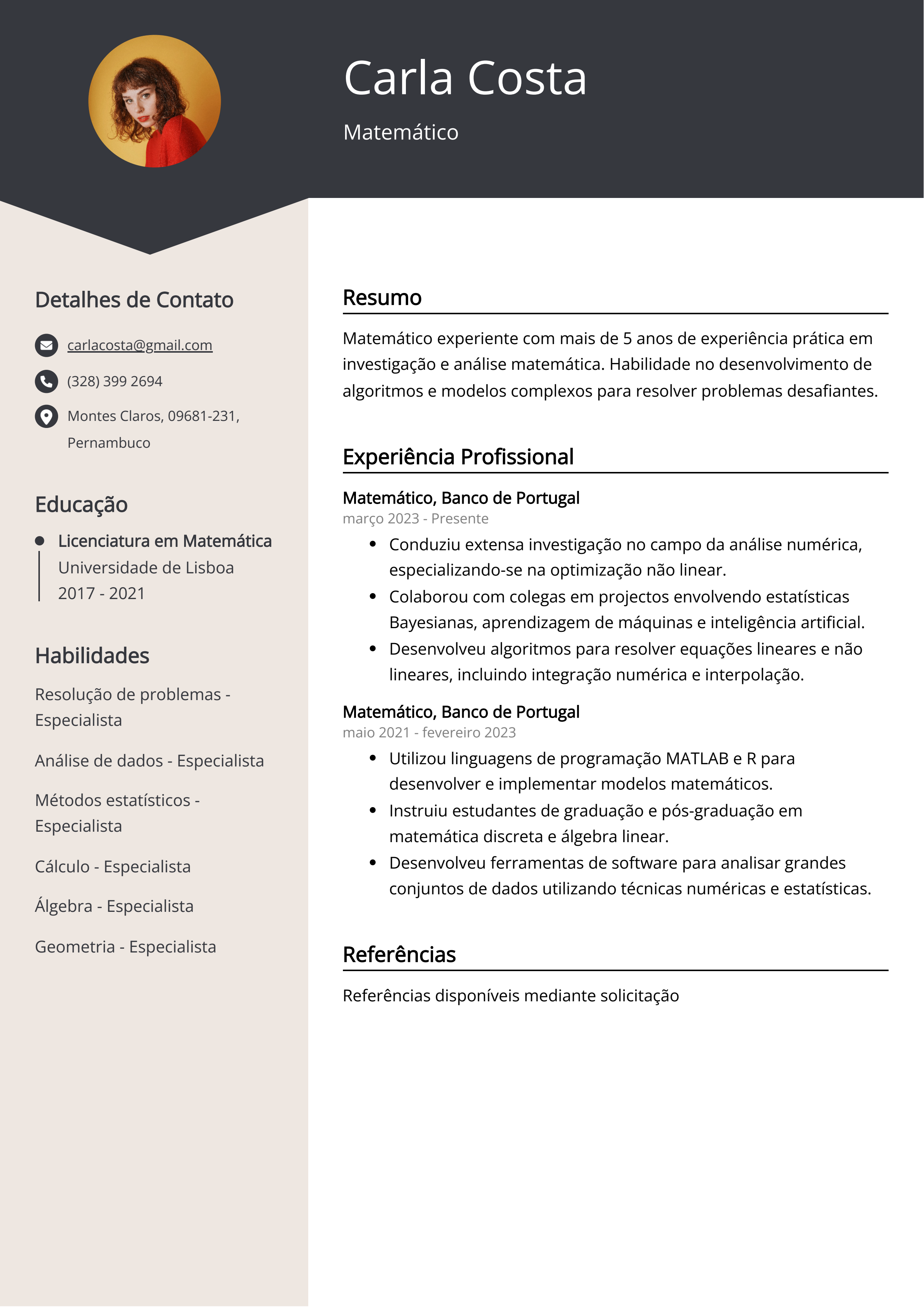 Criar CV