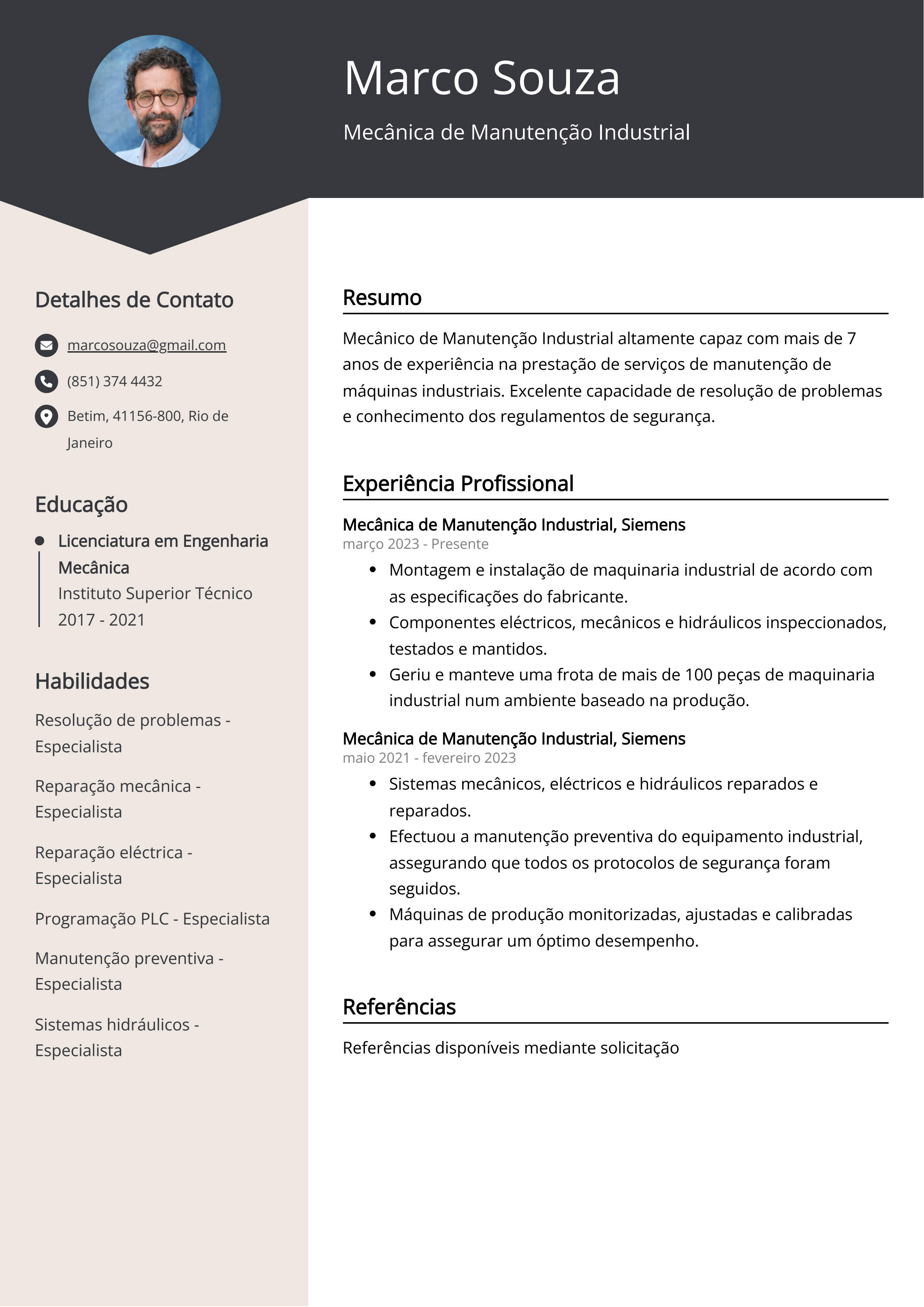 Criar CV