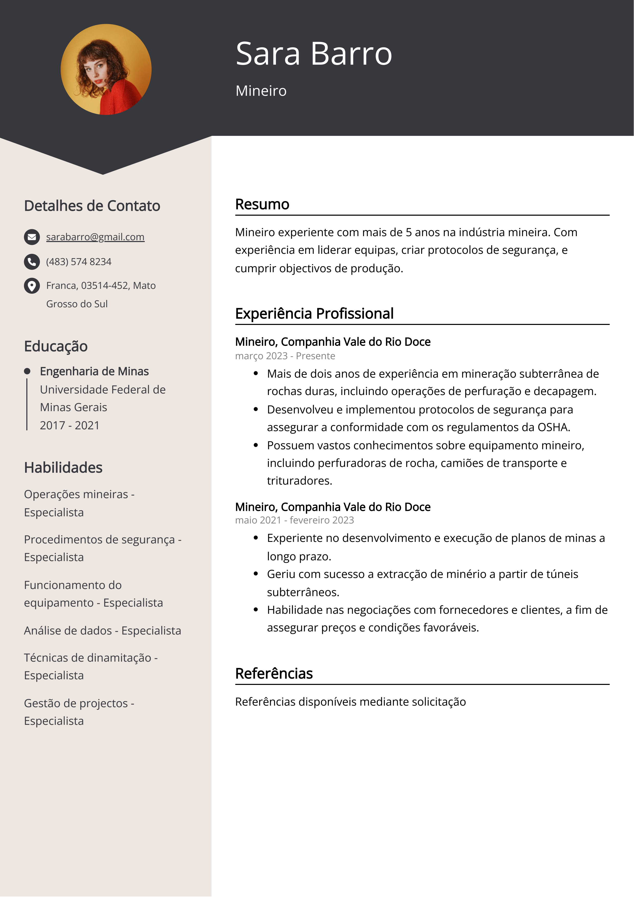 Criar CV