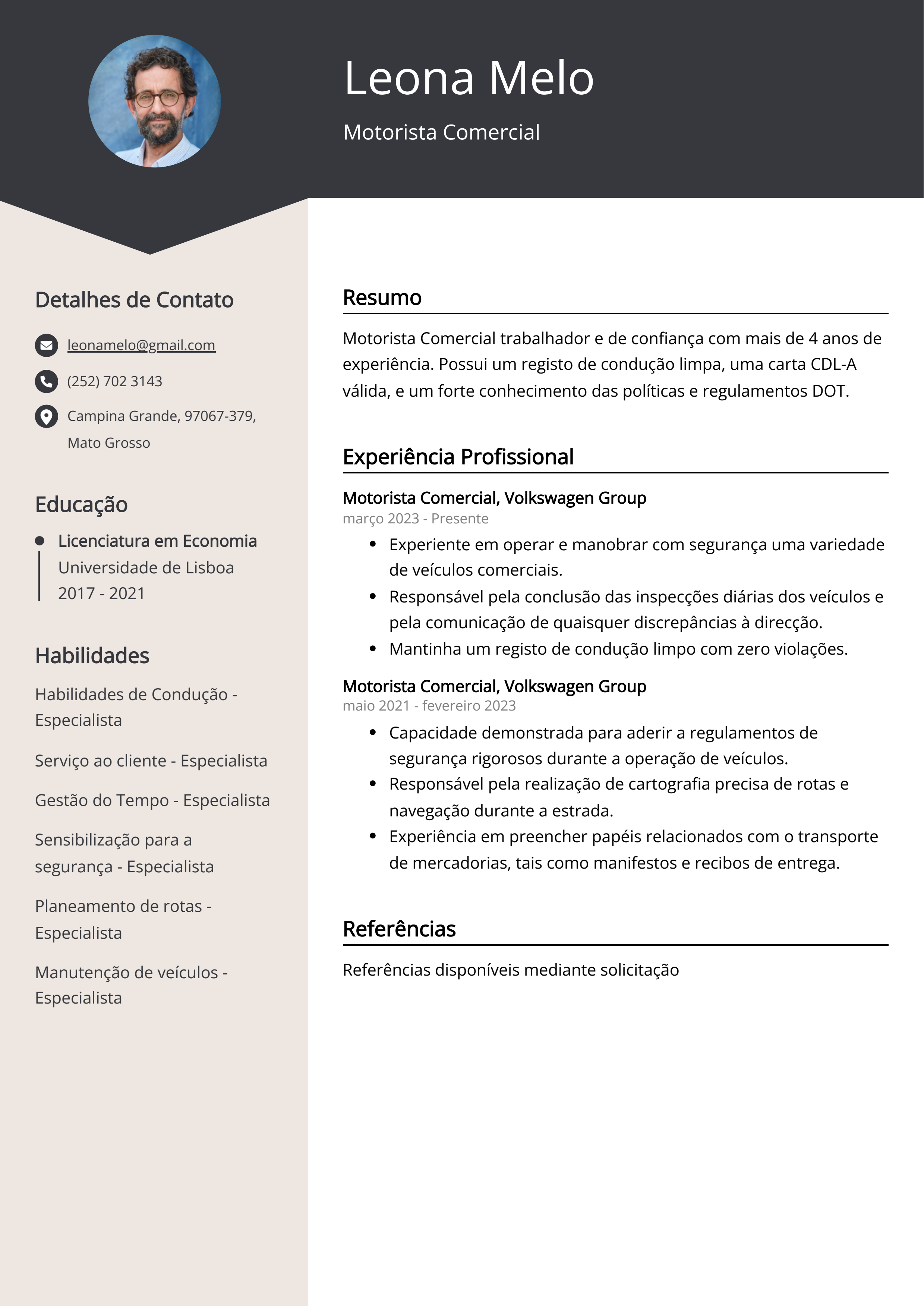 Criar CV