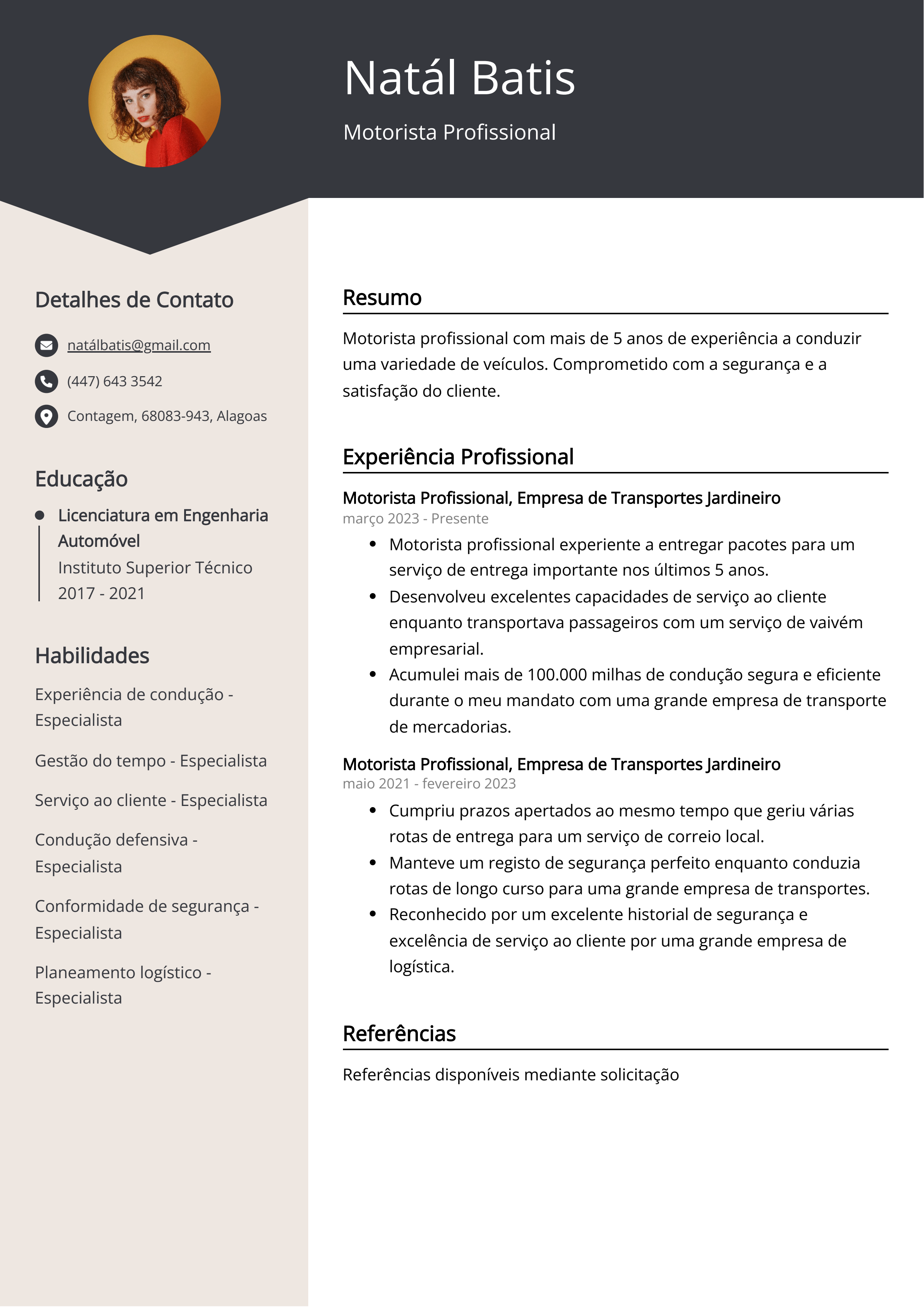 Criar CV