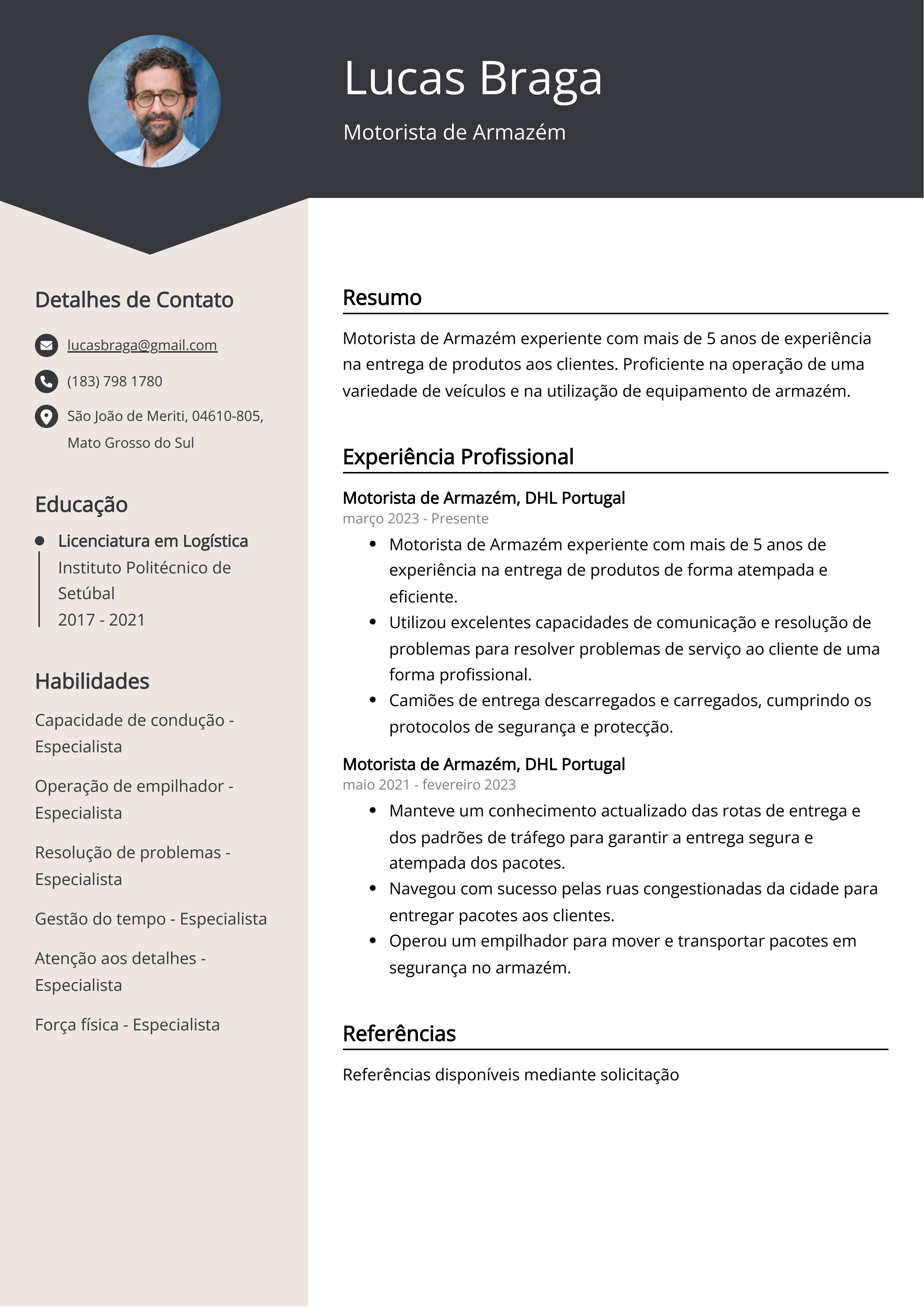 Criar CV