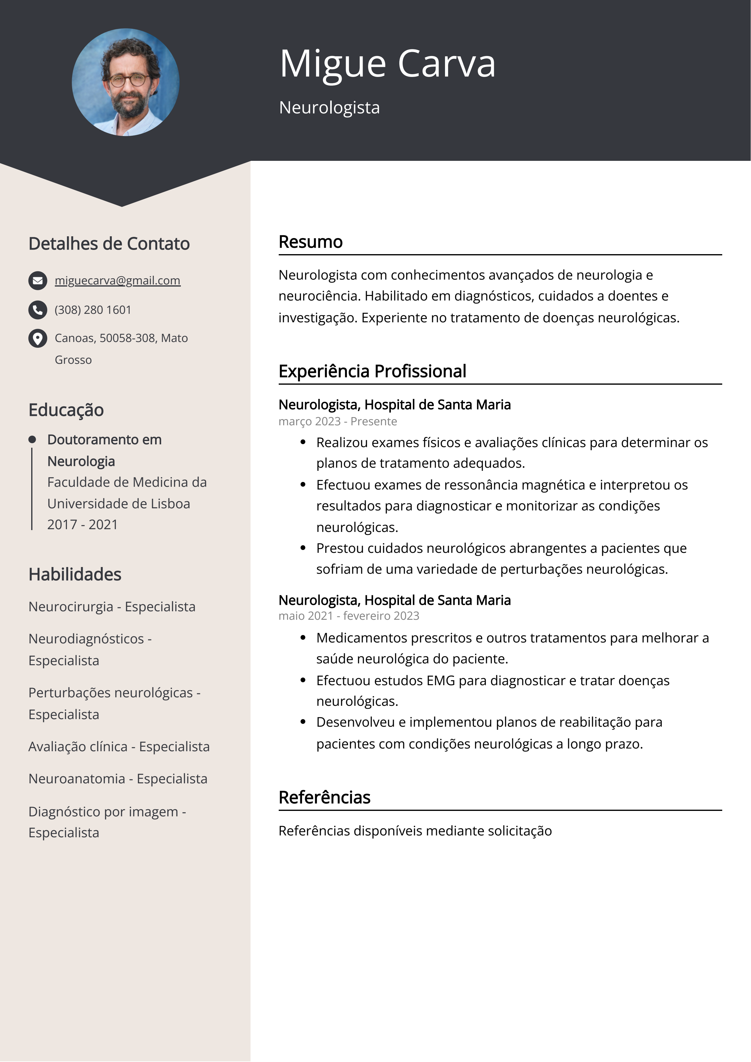 Criar CV