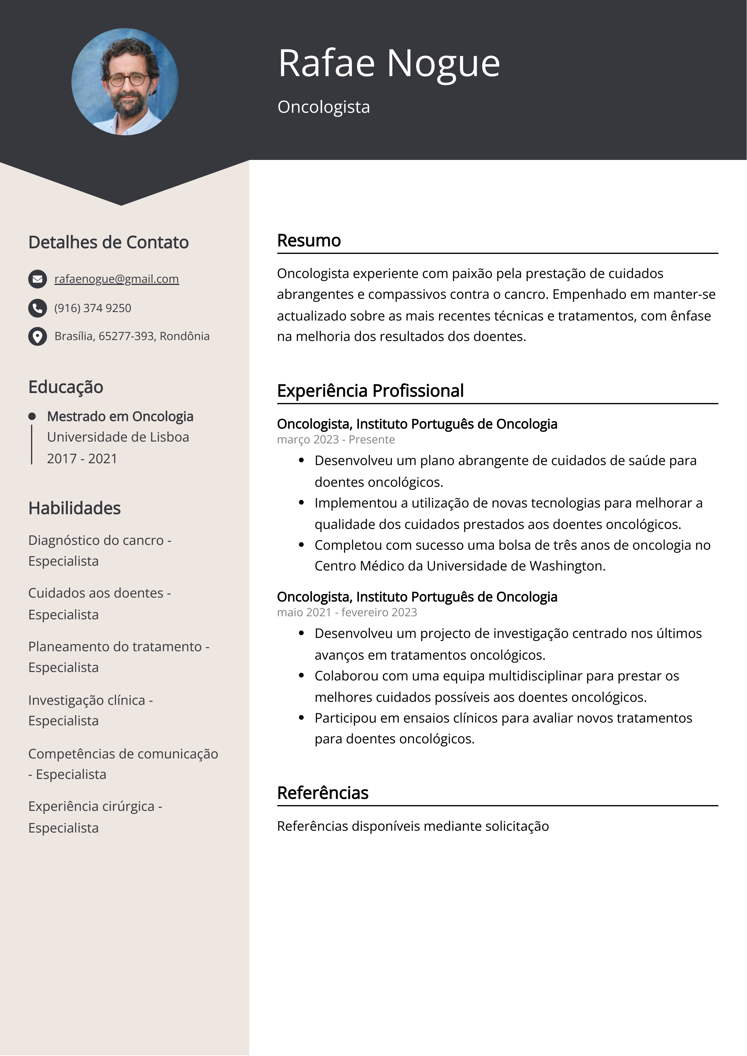 Criar CV