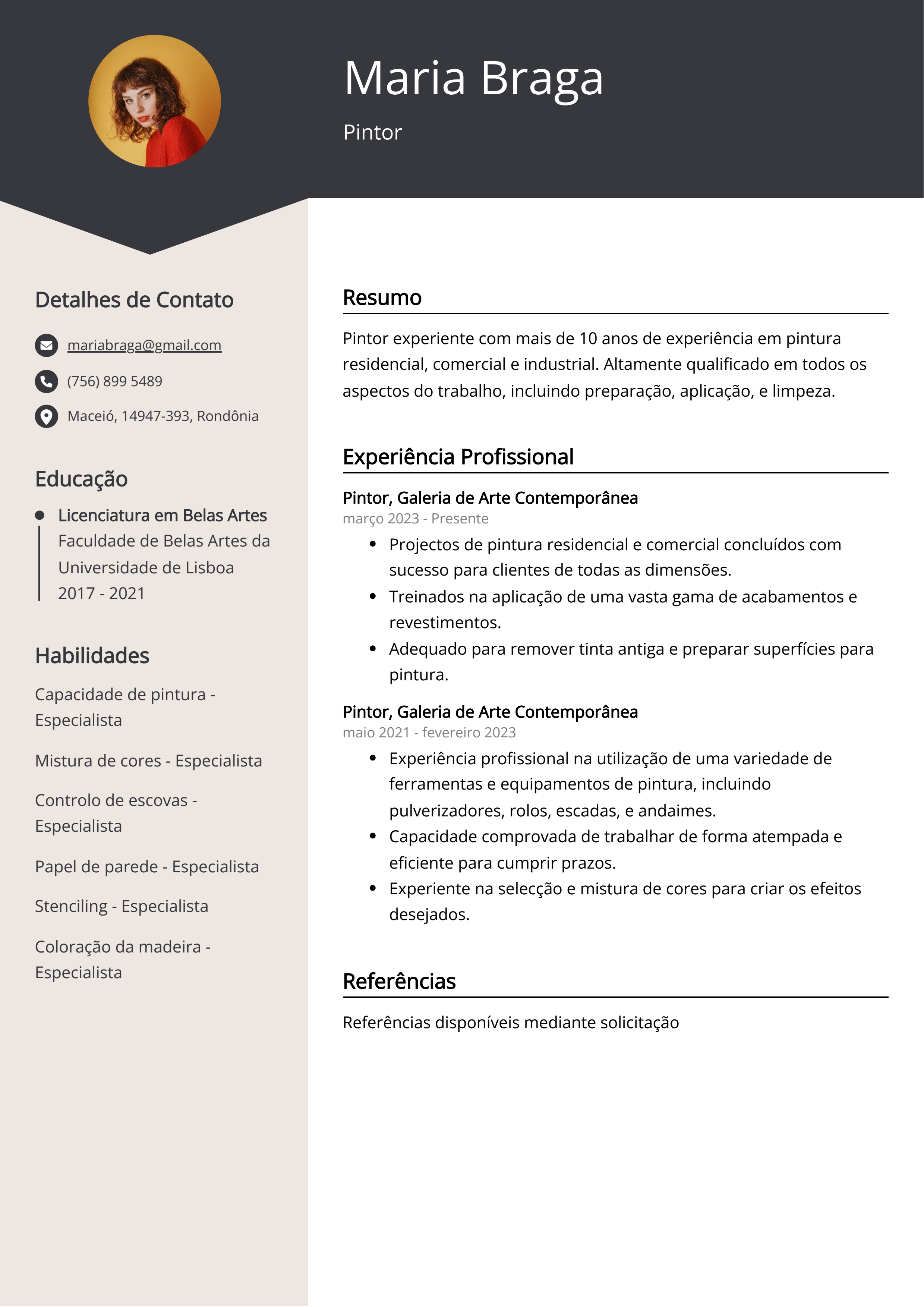 Criar CV