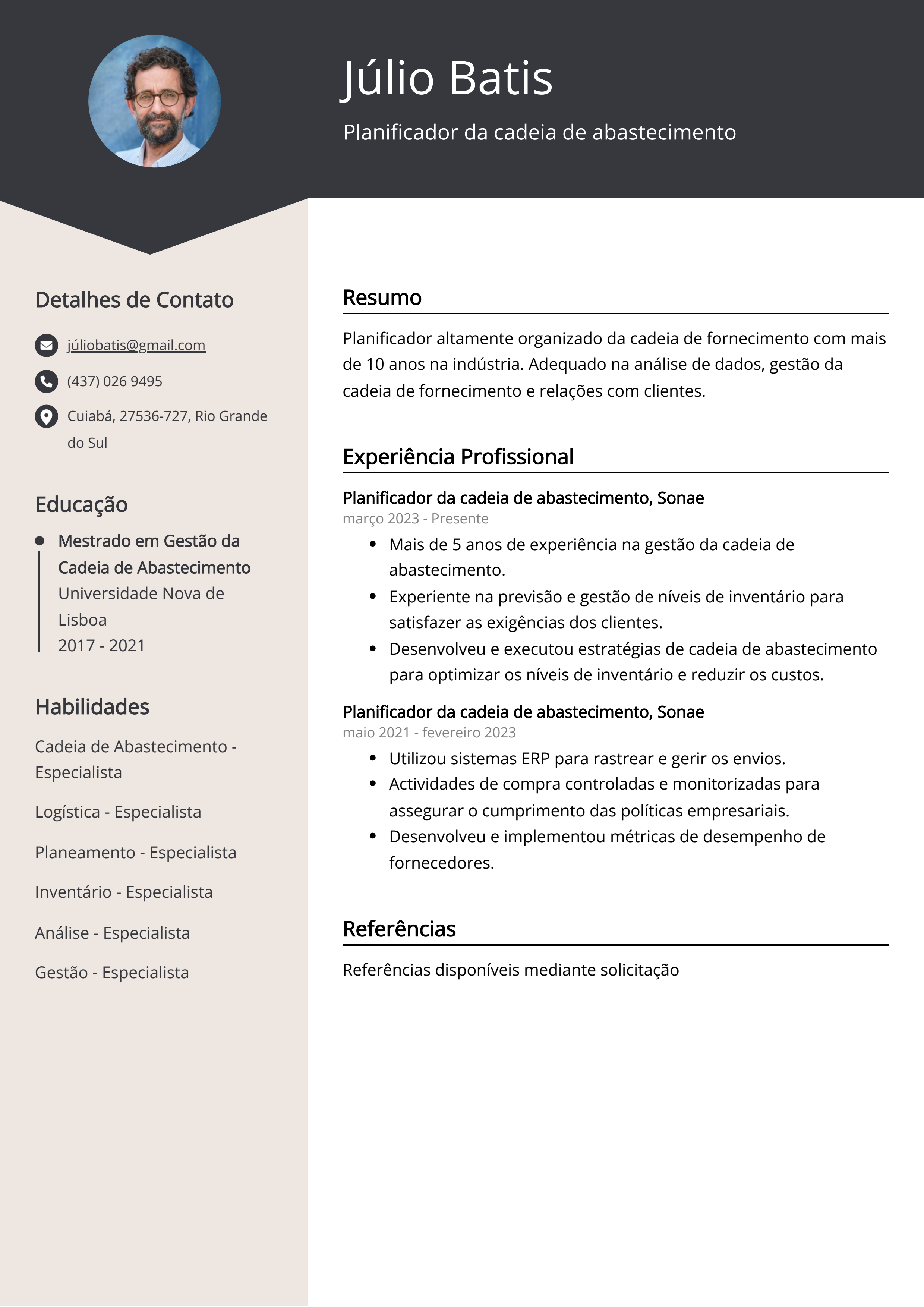 Criar CV