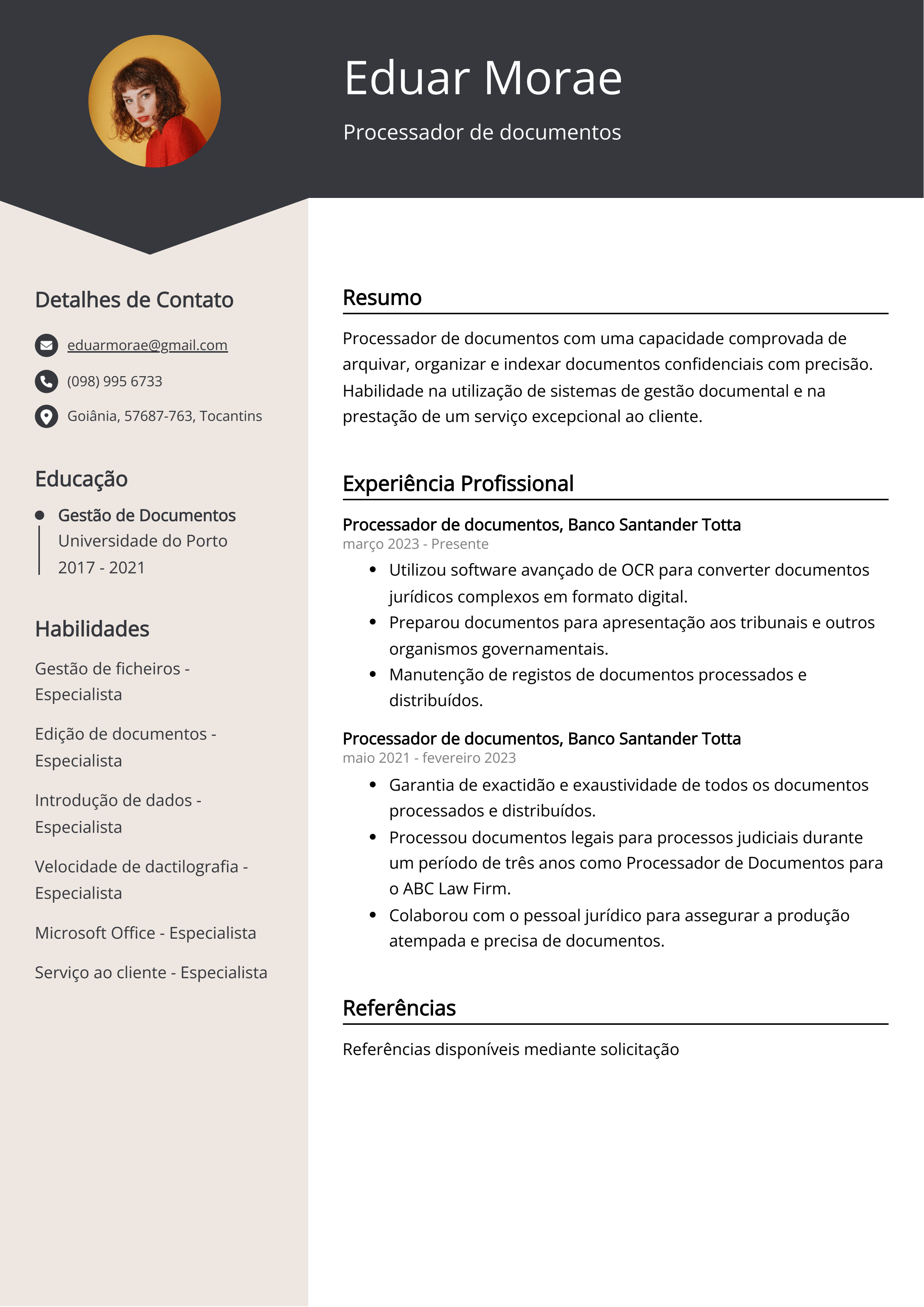 Criar CV