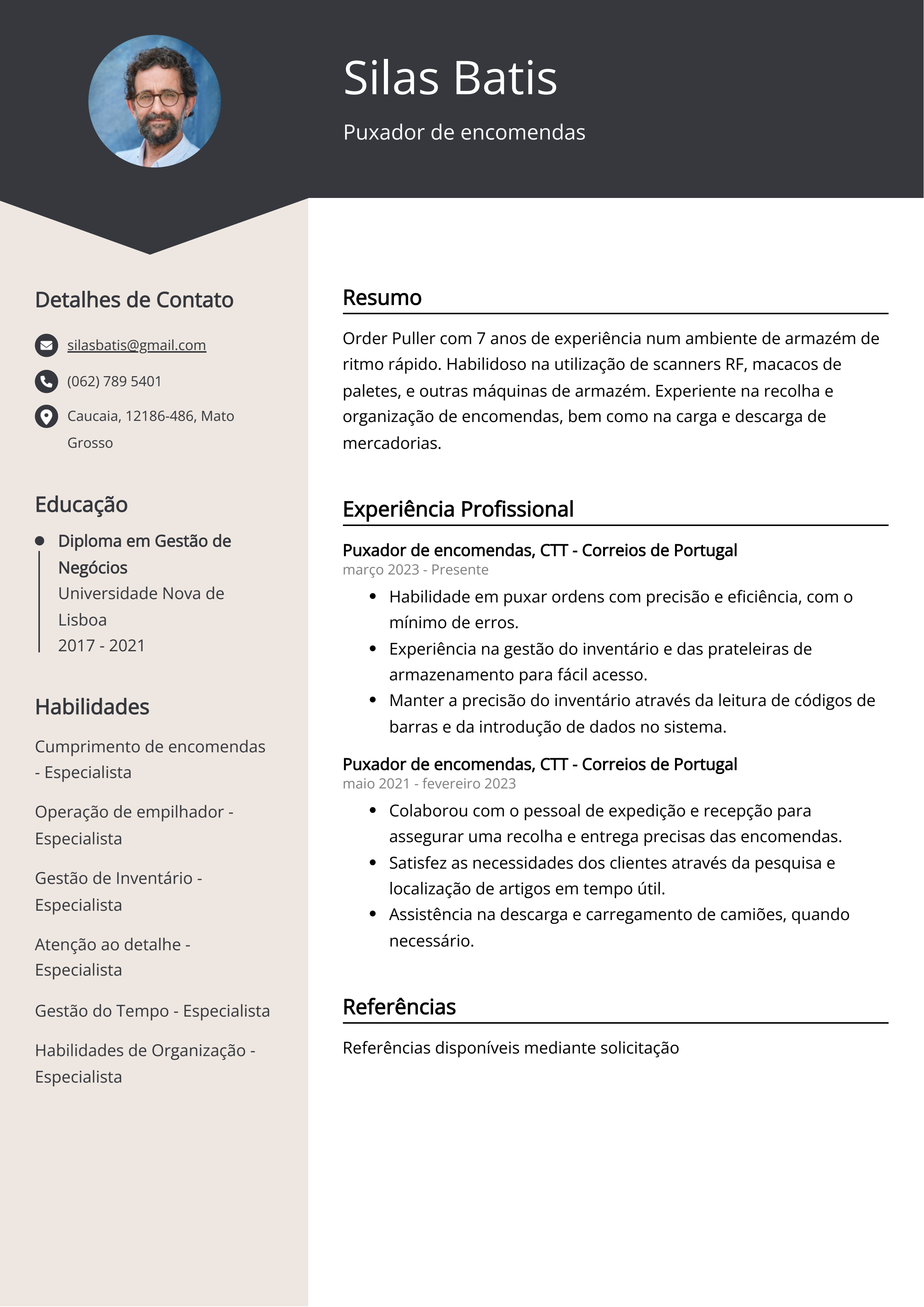 Criar CV