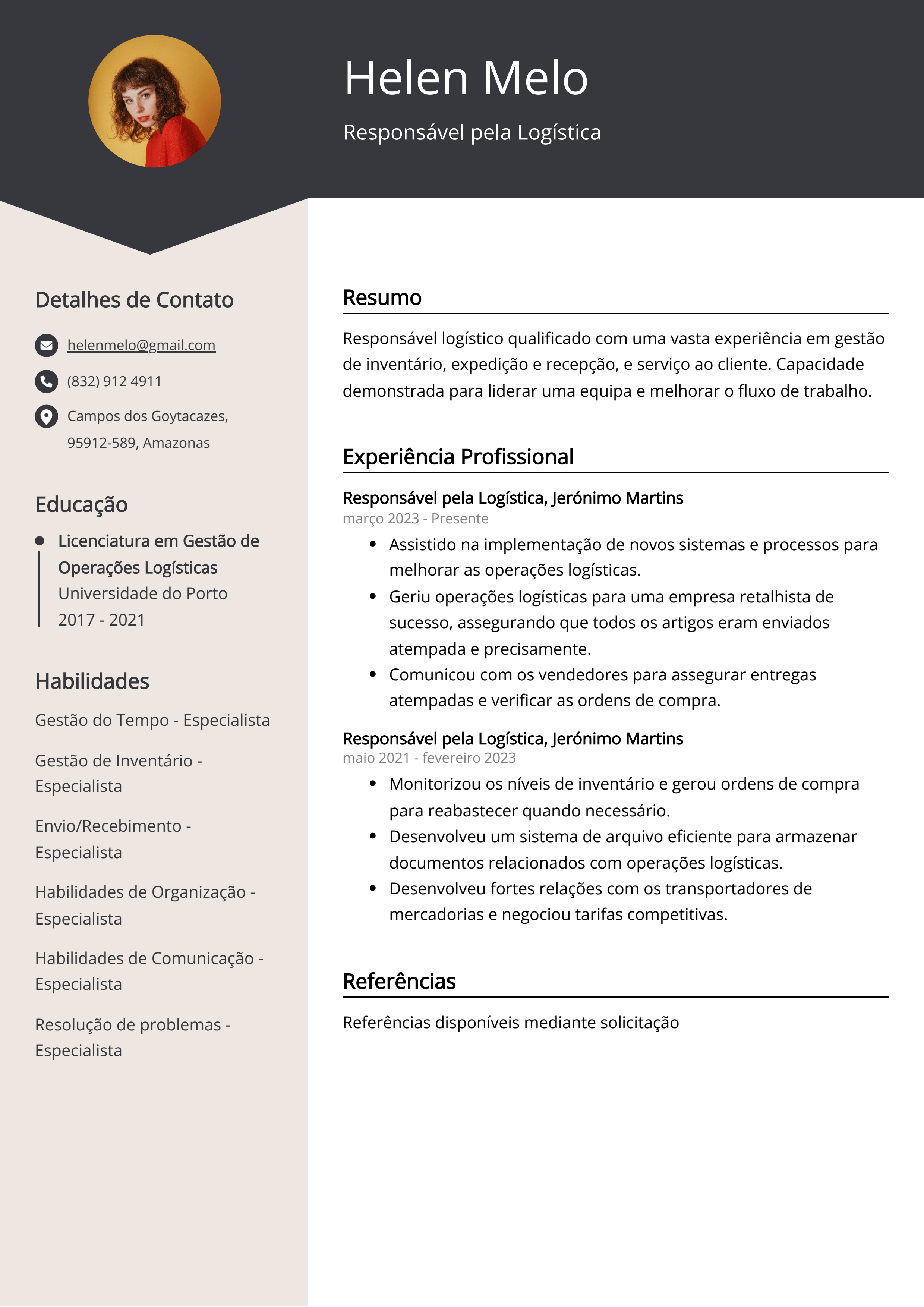 Criar CV