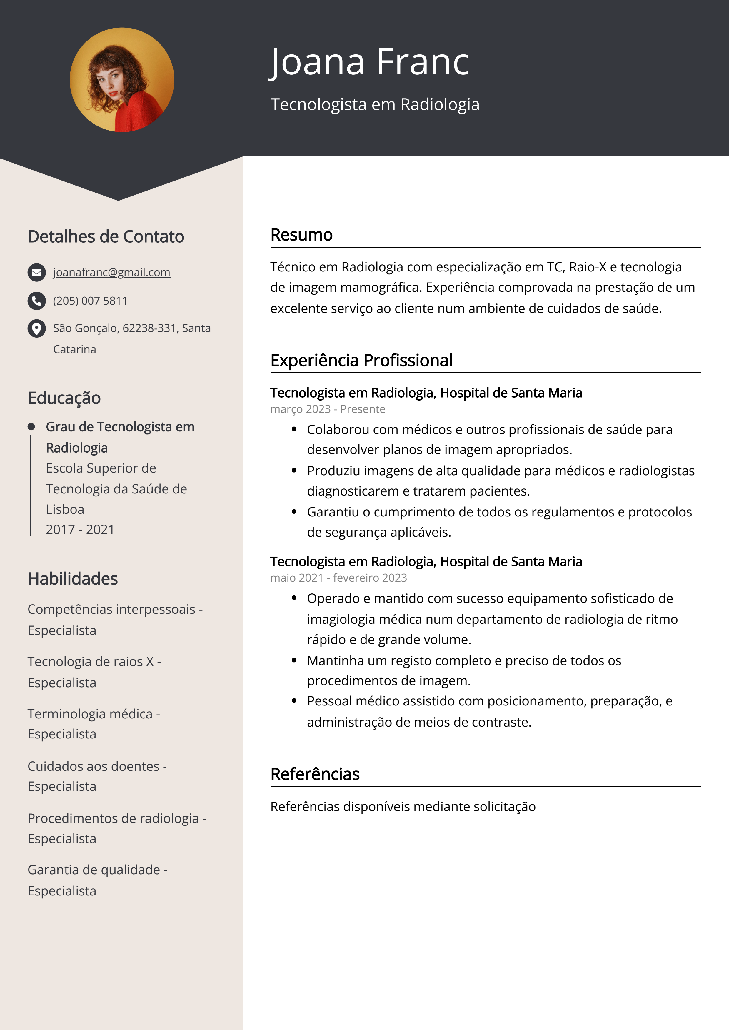 Criar CV