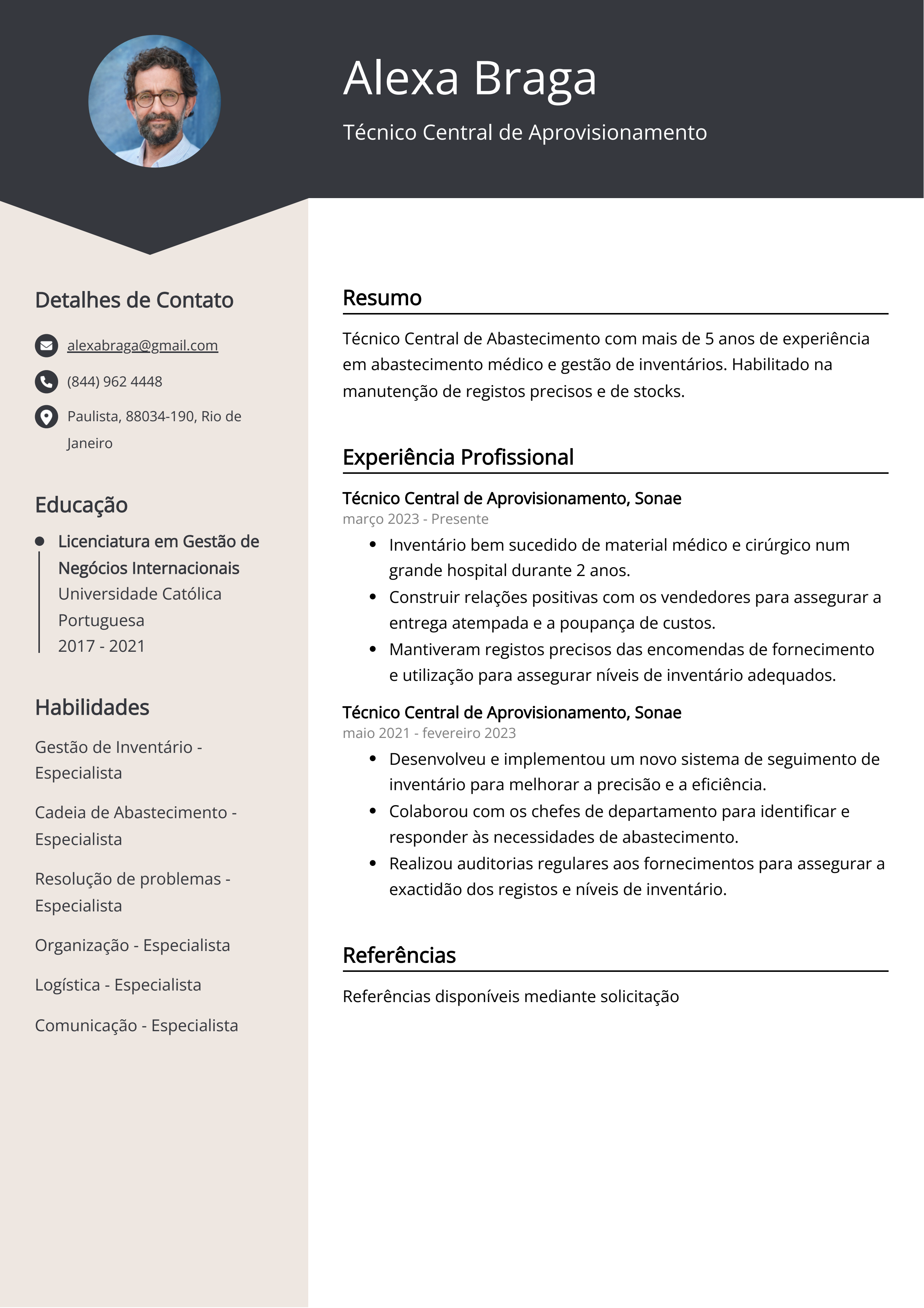 Criar CV