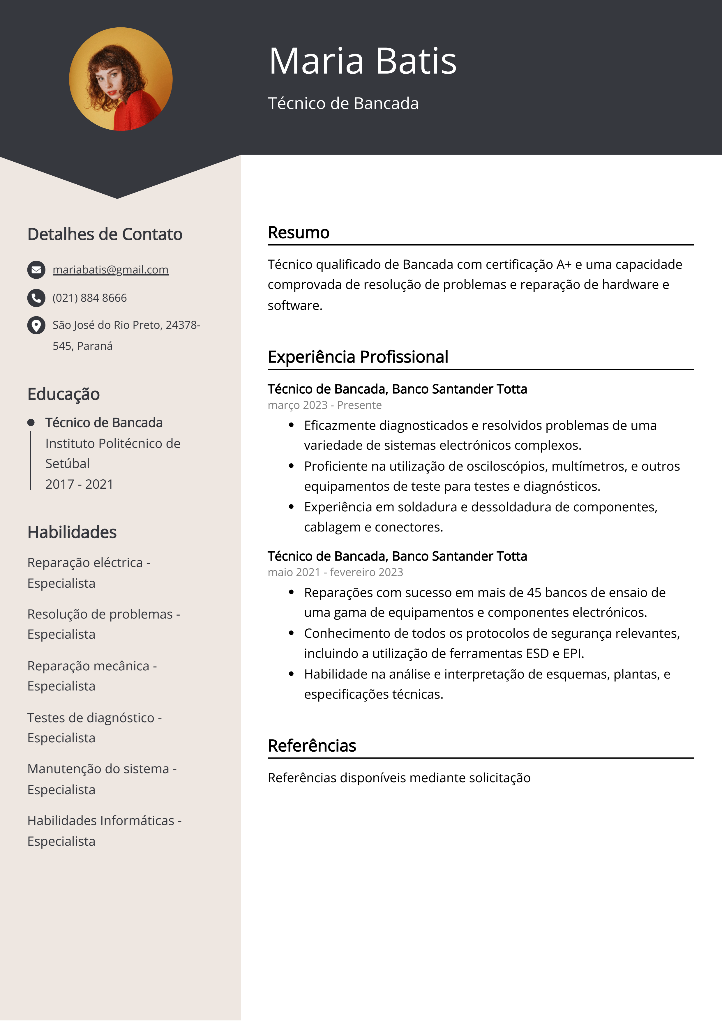 Criar CV