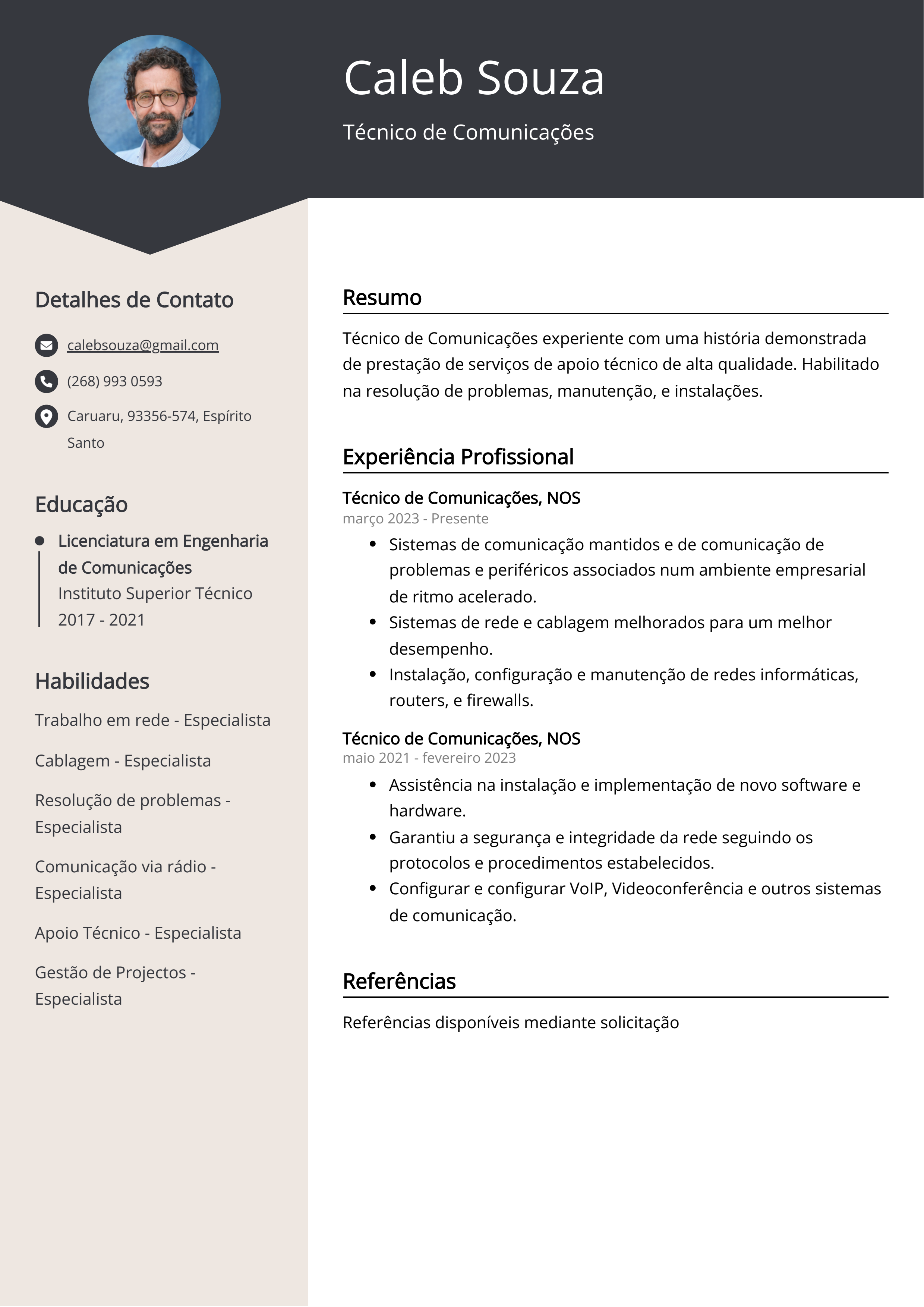 Criar CV