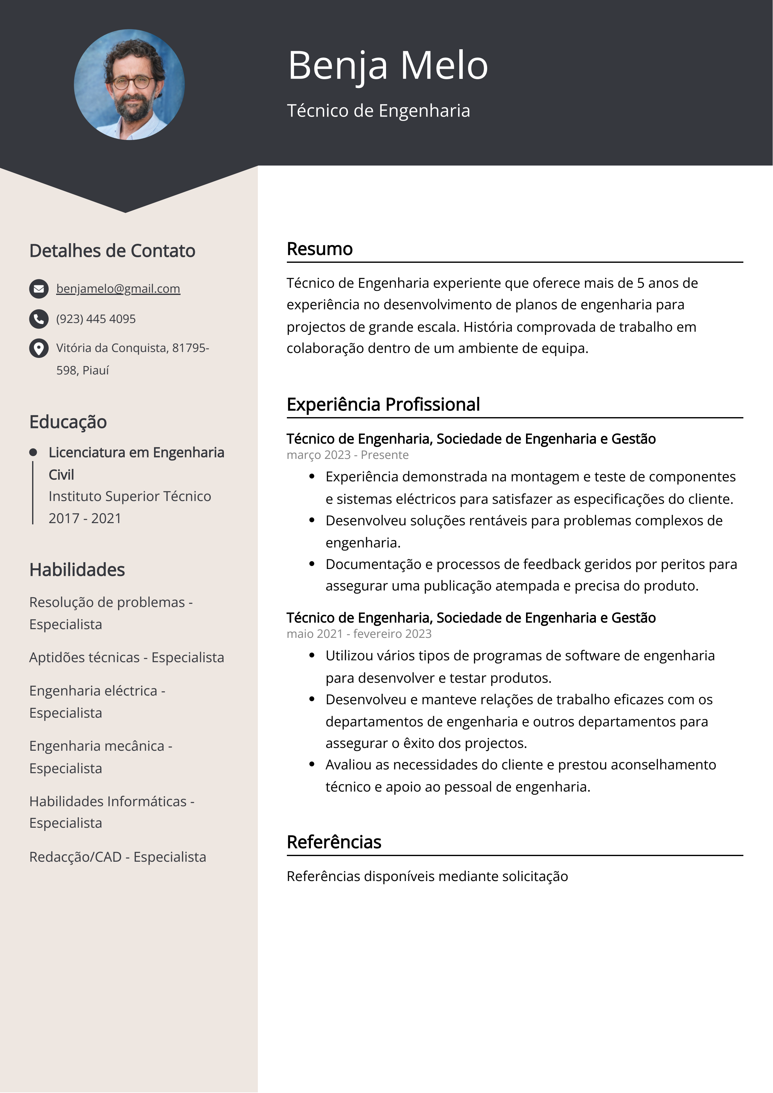 Criar CV