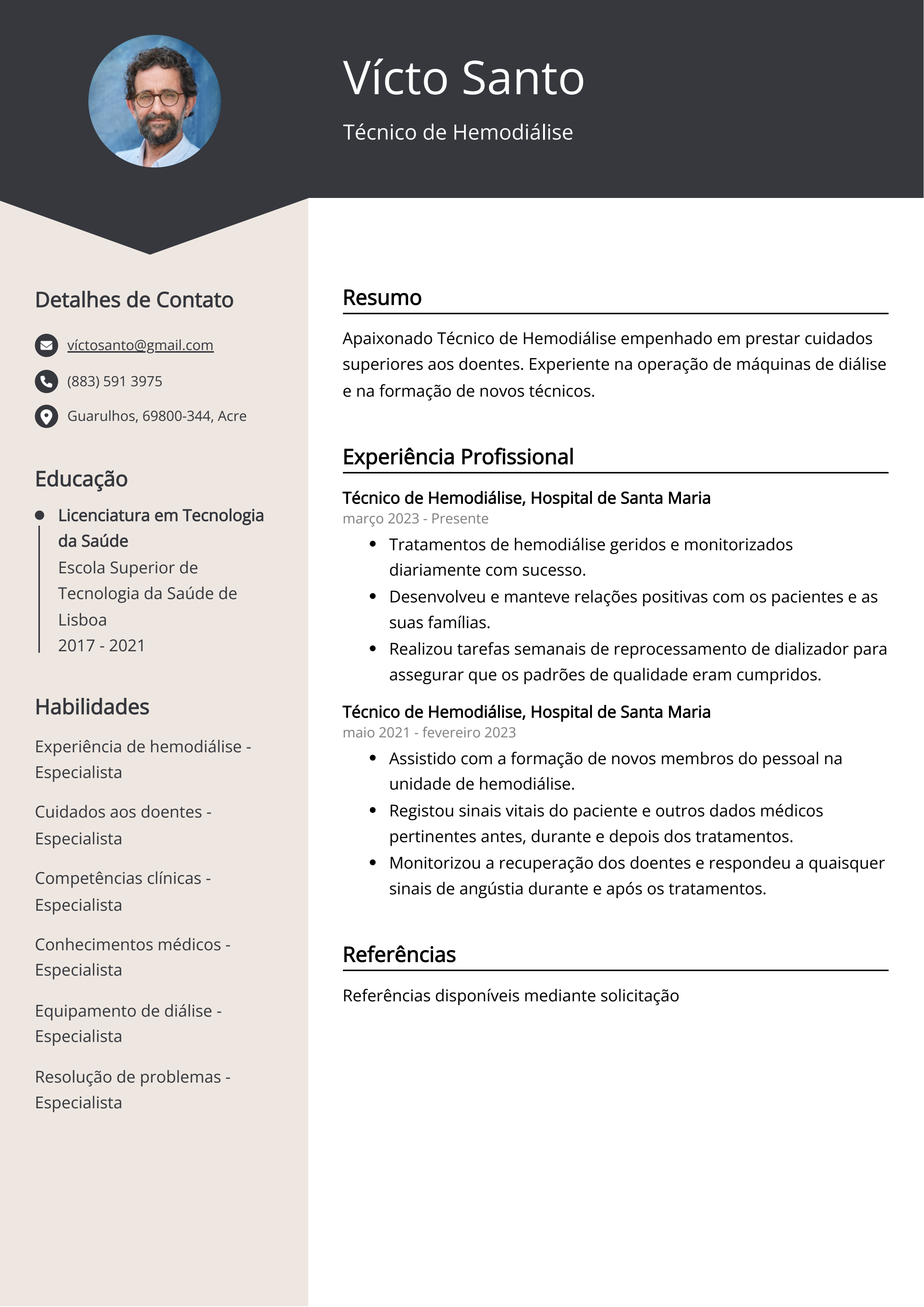 Criar CV