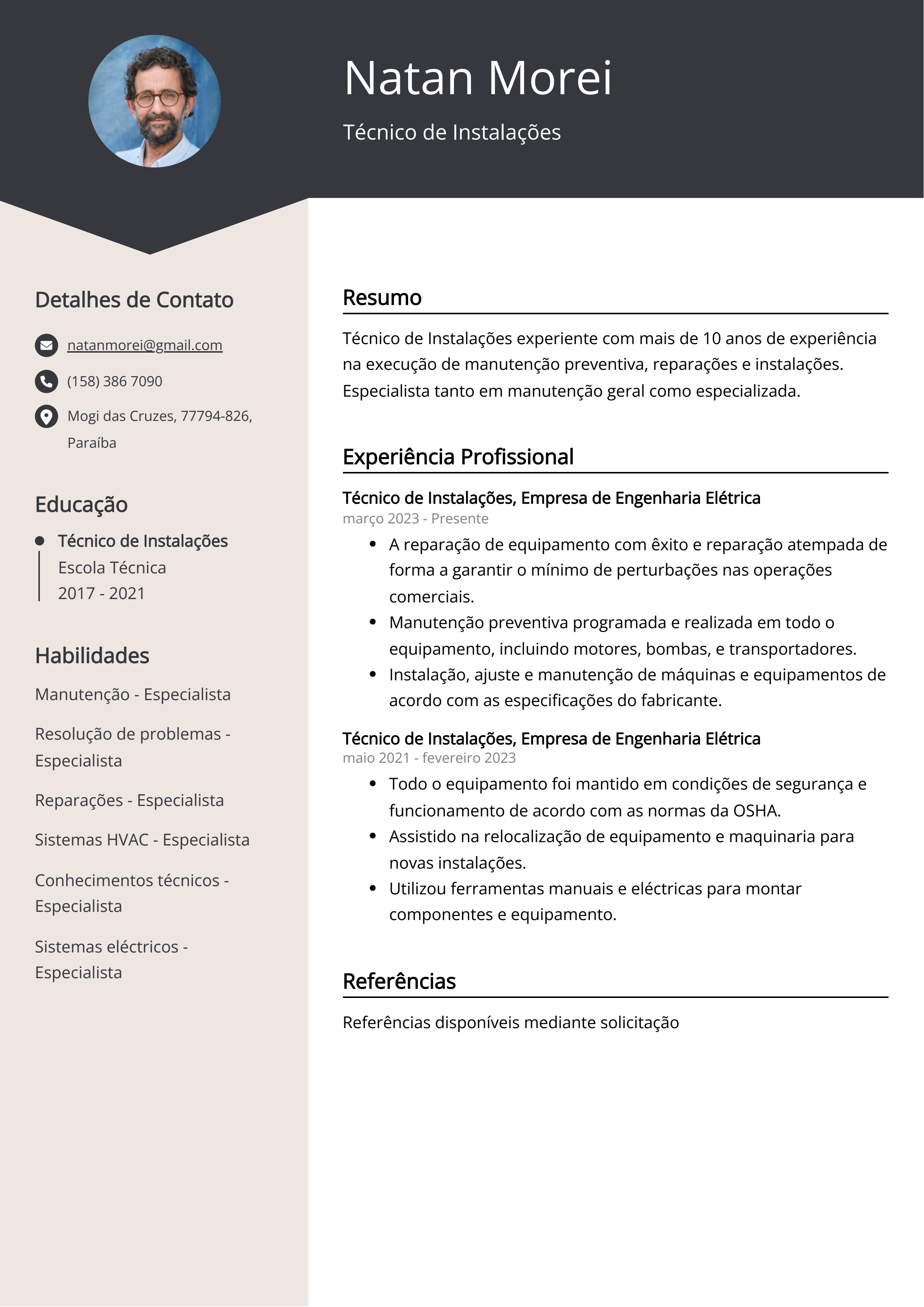 Criar CV