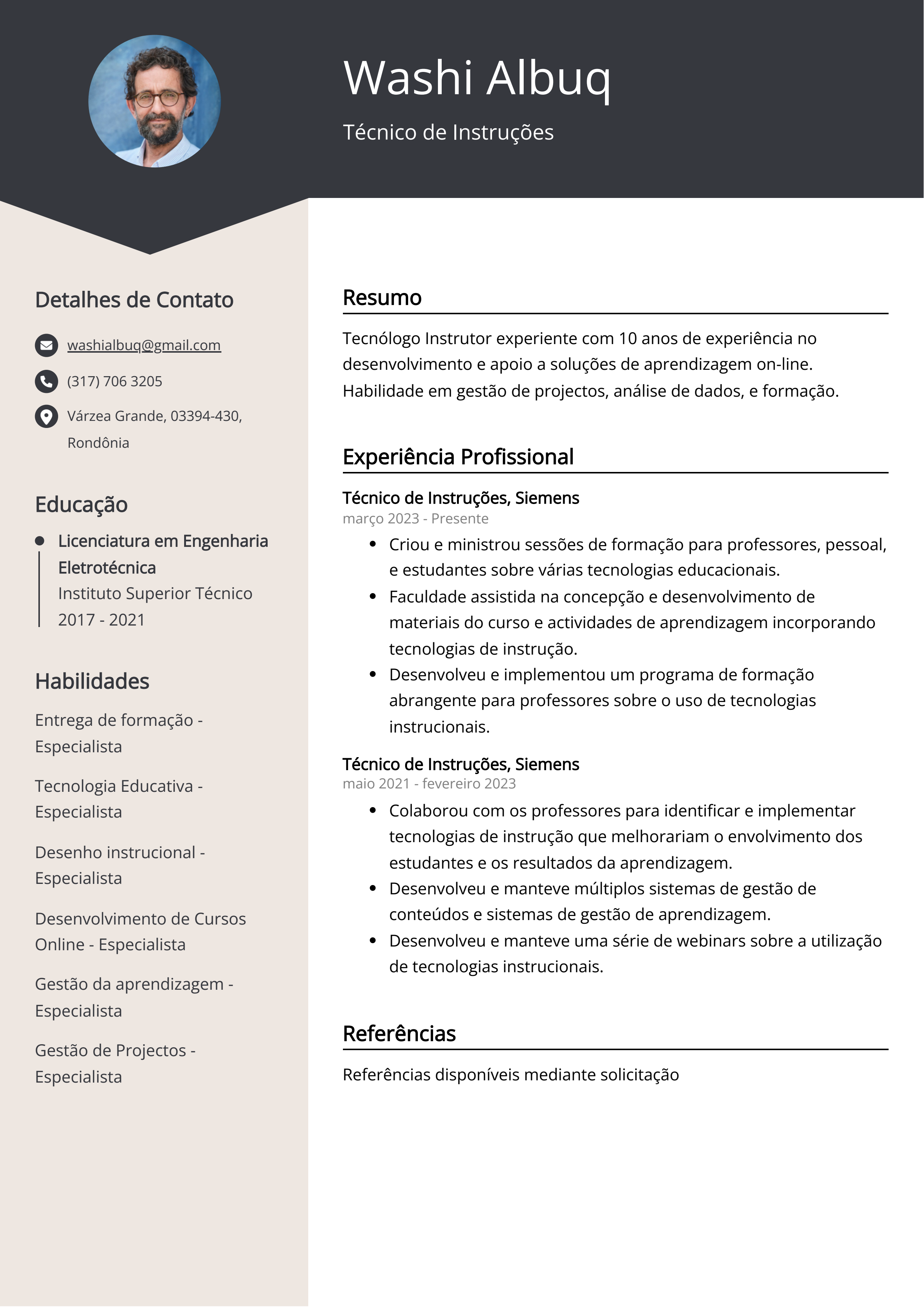 Criar CV