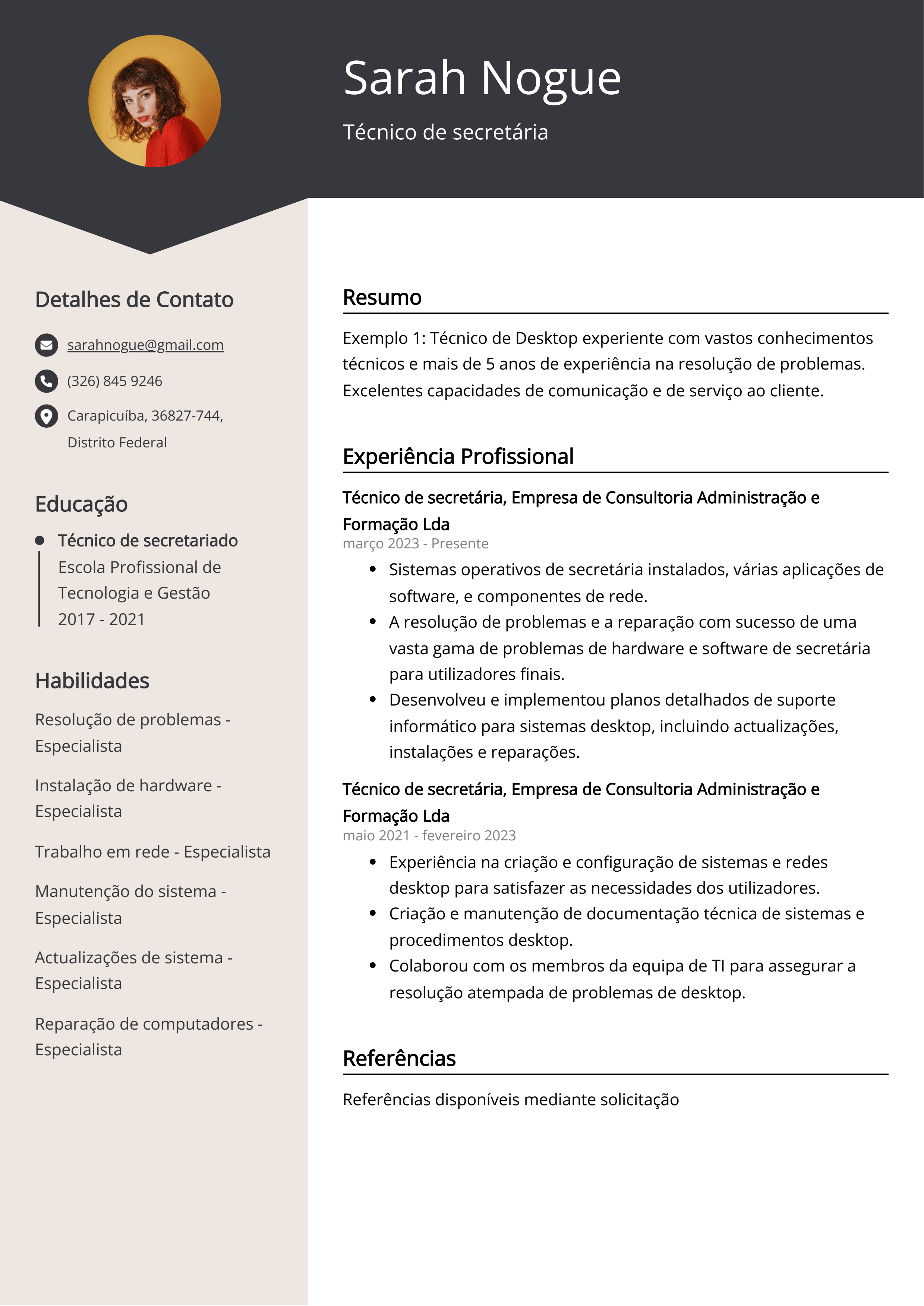 Criar CV